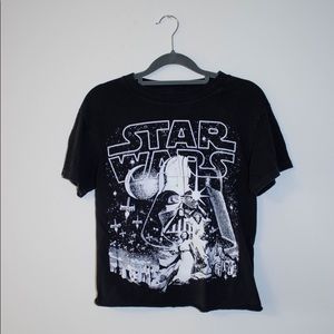 Women’s Cropped Star Wars T-Shirt